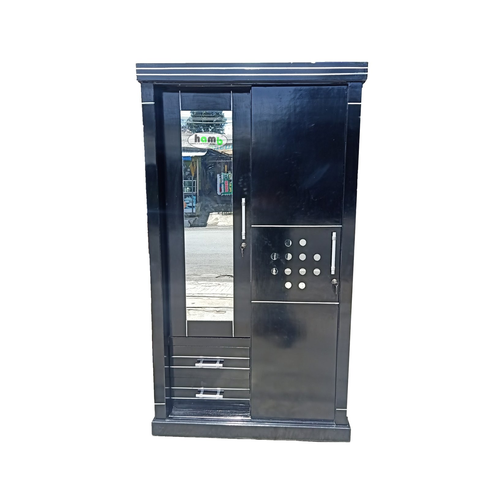 Lemari Standar P2 Hitam