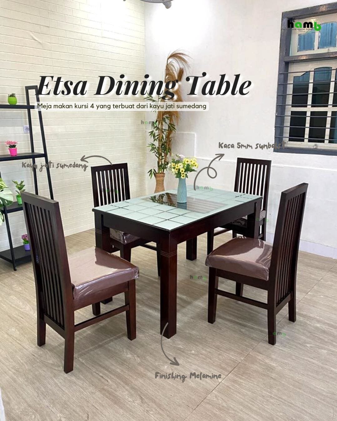 Meja Makan Estensa K4